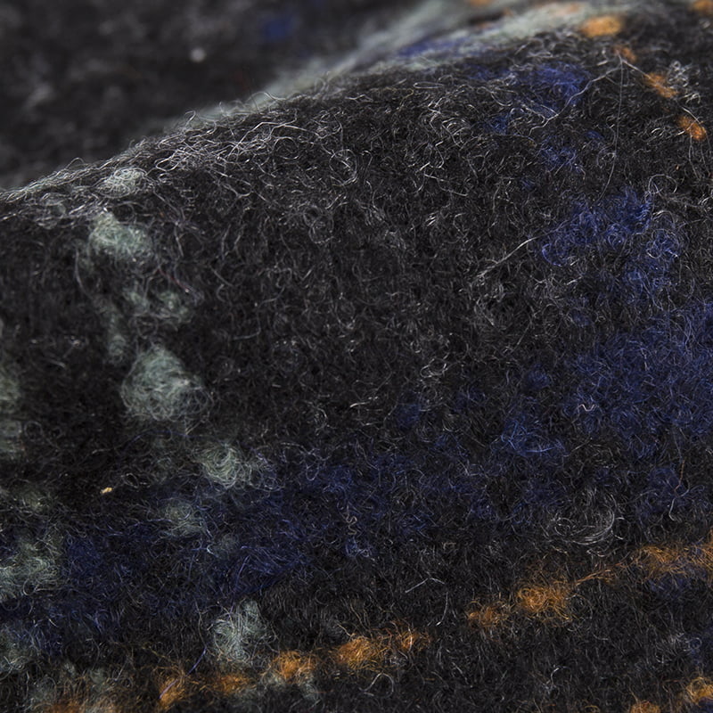 Przędza pętelkowa w kratę w kratę z włókien chemicznych Tweedowa tkanina 2146