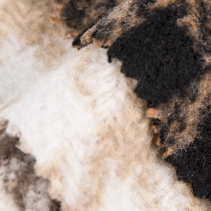 Vichy o dużej gramaturze 30% wełny 70% włókien chemicznych Tweed Tkaniny 2345