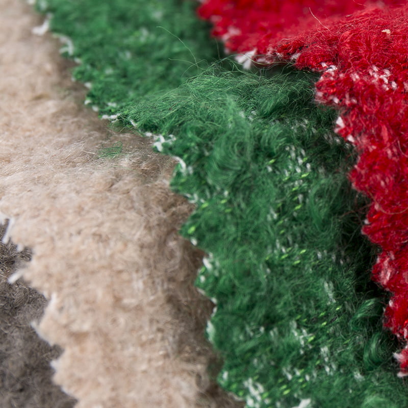 Wielokolorowa berberyjska tkanina tweedowa z polaru dla kobiet 2719