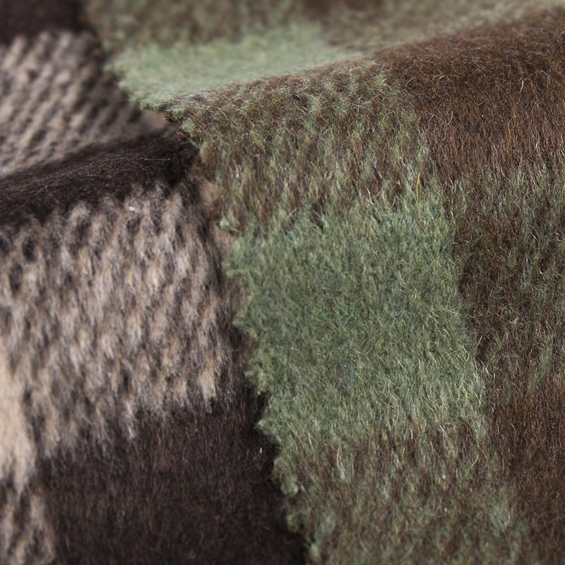 Szyba w kratę w kratę Twill 10% wełna 90% poliester Tweed 2831