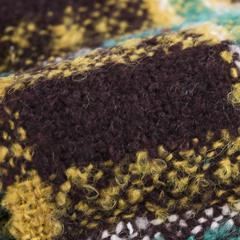 Przędza żakardowa, wełniana, tweedowa, tkana na koszule 3427