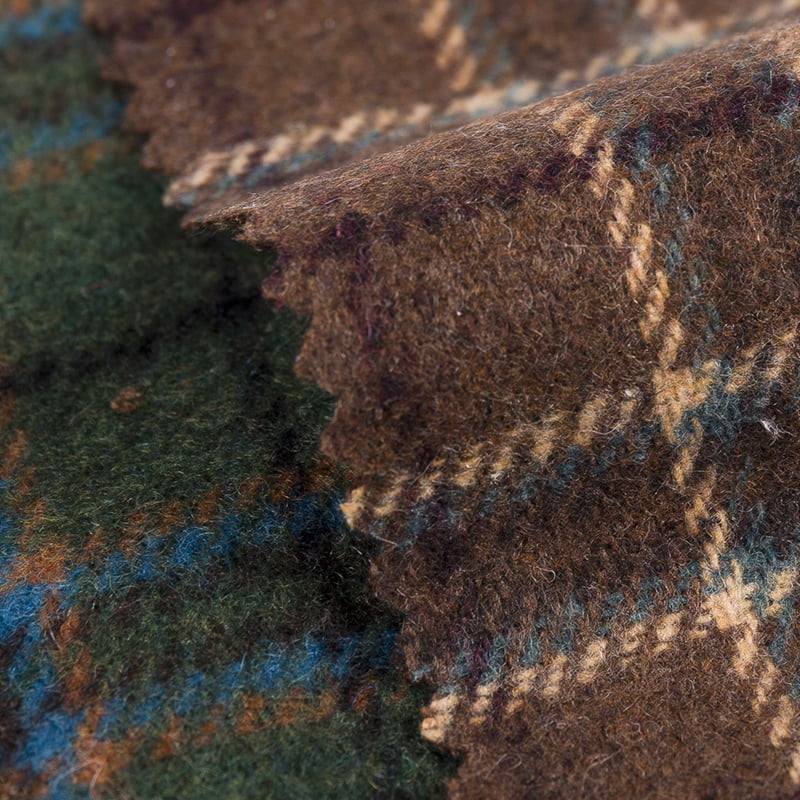 Żakardowa tkanina w kowbojską kratę na kapelusze i odzież 3539