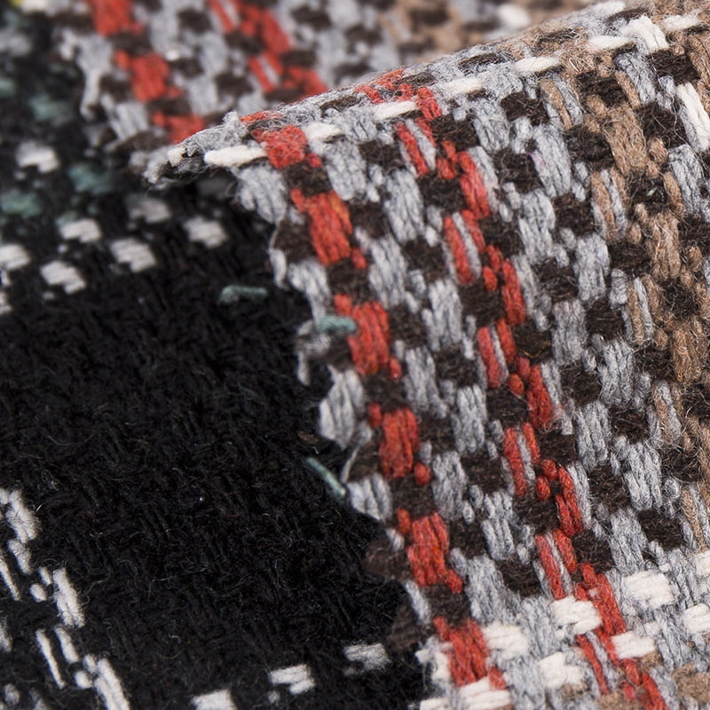 Tkanina w kratę w kratę Boho na sukienkę 3543