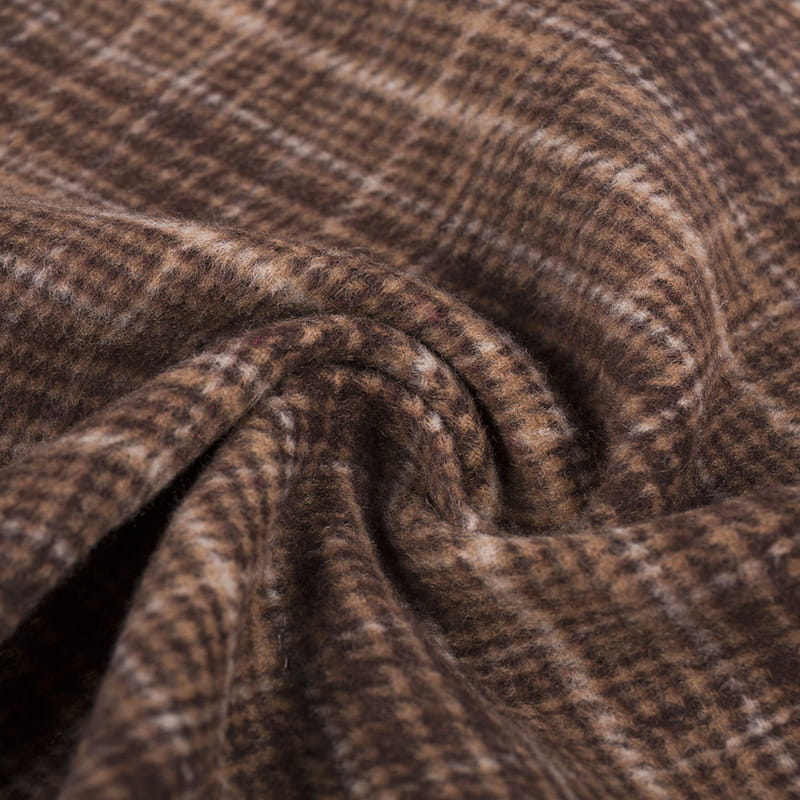 Campus School Wear Check Houndstooth 100% tkanina poliestrowa na odzież ZZH24006